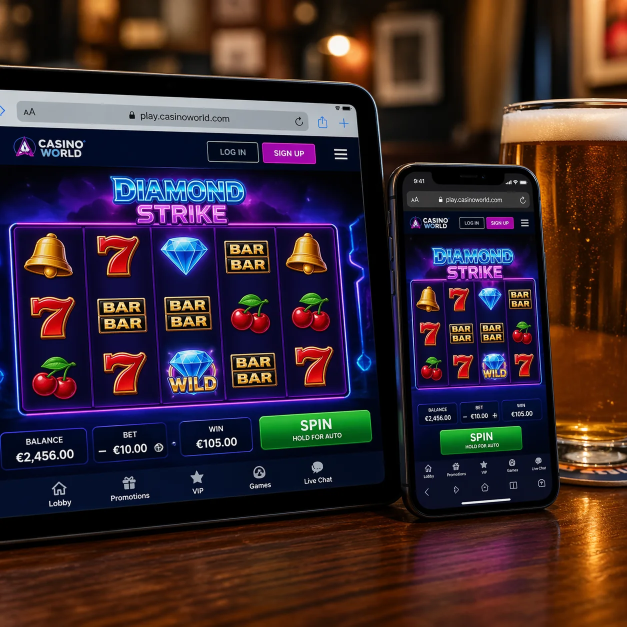 Pub Casino App Features Benefits — Apple Pay PayPal Fast Withdrawals